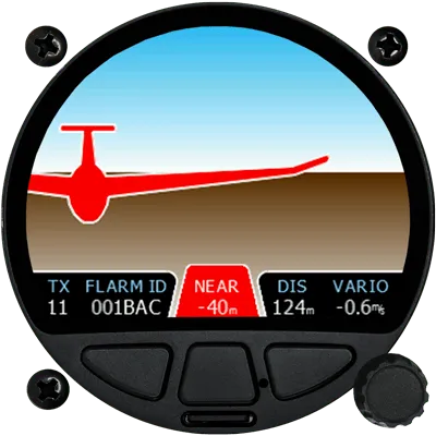 lak-powerflarm-trafficview80-verkehrsdisplay-flarm-ads-b image 1