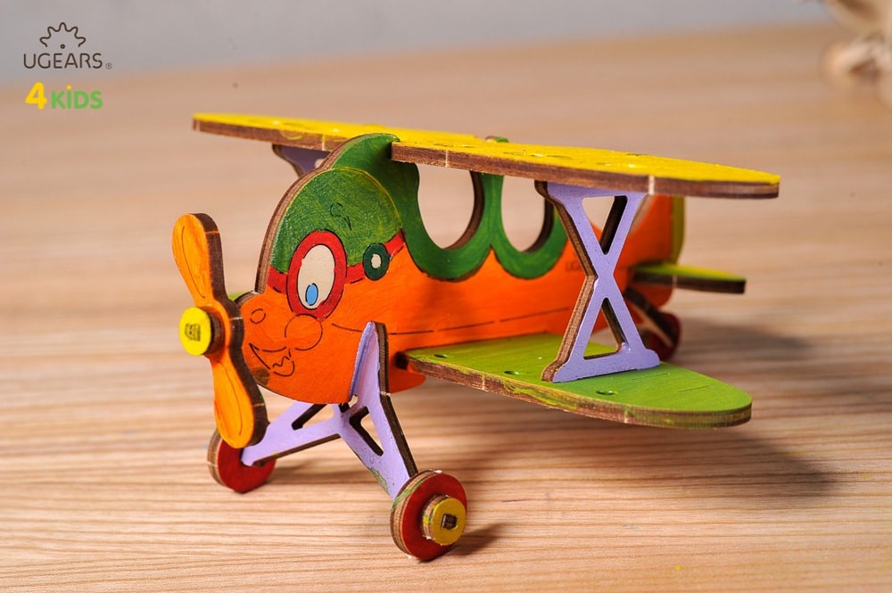 lak-souvenirs-3d-ausmalmodell-biplan-doppeldecker-23-teile image 1