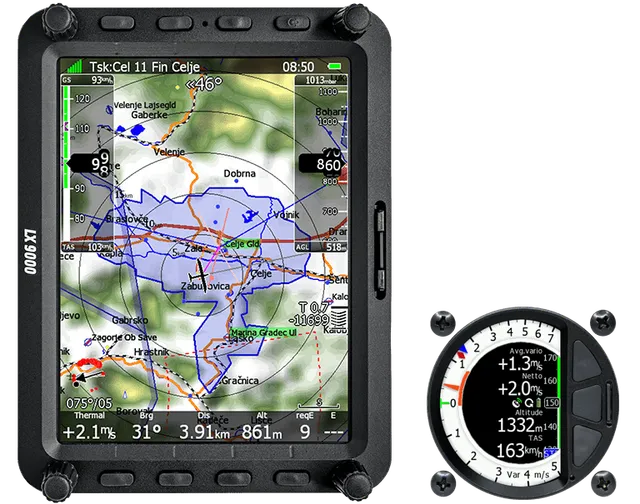 lak-lx9000-flugcomputer-navigation-mit-v8-variometer image 1