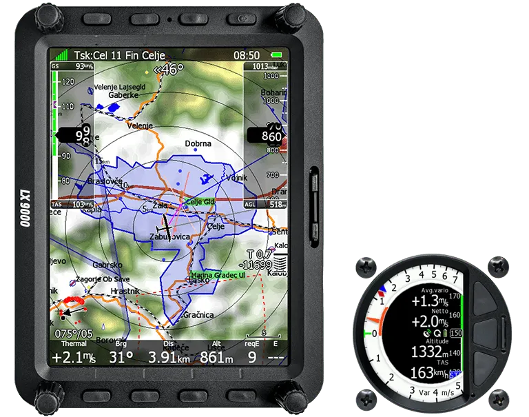 lak-lx9000-flugcomputer-navigation-mit-v8-variometer image 1
